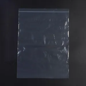 1 Bag Plastic Zip Lock Bags, Resealable Packaging Bags, Top Seal, Self Seal Bag, Rectangle, White, 44x31.8cm, Unilateral Thickness: 2.1 Mil(0.055mm), Inner Measure: 31.7x41.9cm, 100pcs/bag
