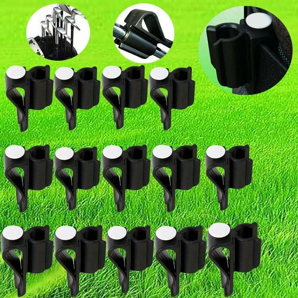 14-Piece Golf Putter Clip Set | For Outdoor Use | Black