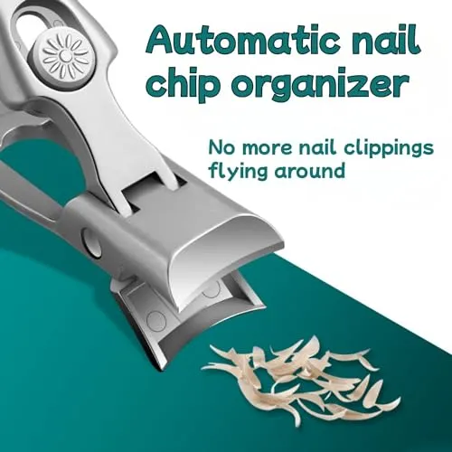 2024 New German Nail Clippers for Men, The Luxurious Ultra Sharp Nail Clippers, Stainless Steel Splashless Nail Clippers,Professional Nail Clippers (Size : 3 Color)