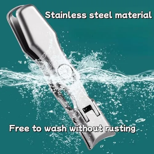 2024 New German Nail Clippers for Men, The Luxurious Ultra Sharp Nail Clippers, Stainless Steel Splashless Nail Clippers,Professional Nail Clippers (Size : 3 Color)