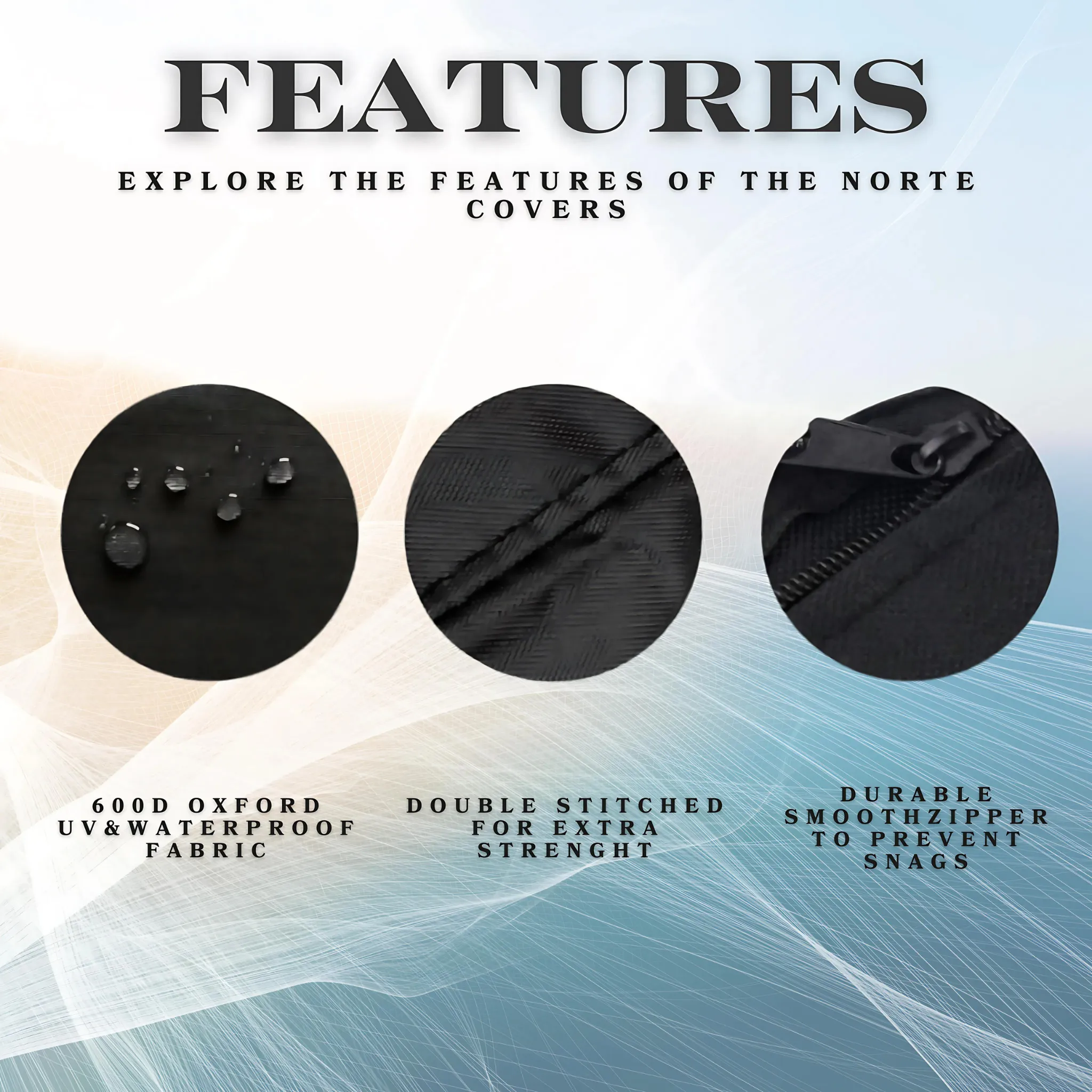 30-60HP Outboard Motor Cover – Heavy-Duty Protection for Your Boat Motor