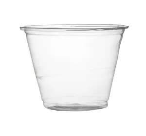 9 oz. Squat PETE Drinking/Dessert Cup (1000/CS)