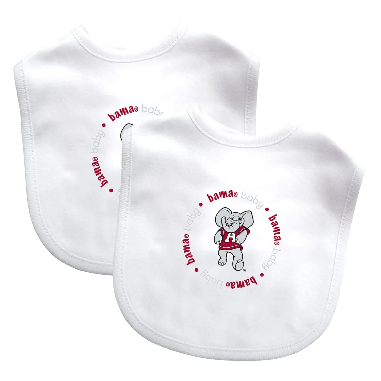 Alabama Crimson Tide - Baby Bibs 2-Pack