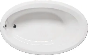 Americh CA7242PA2 Catalina 72" x 42" Drop In Platinum Combo 2 Tub