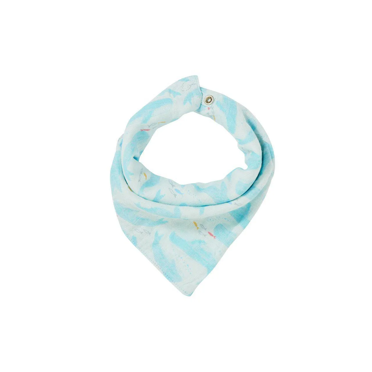 Angel Dear Blue Whale Bib