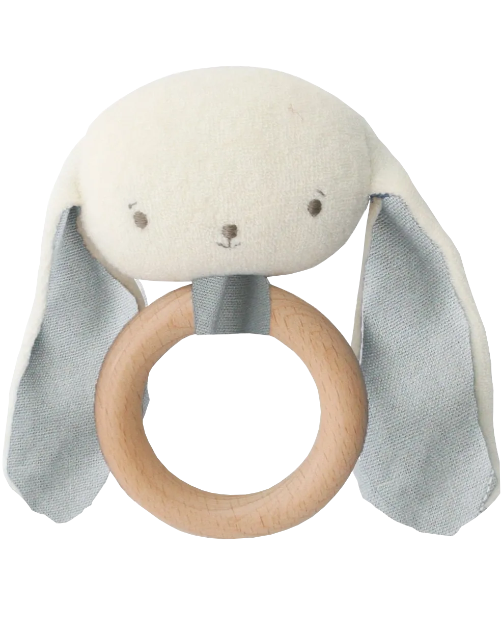 Baby Bunny Teether Rattle - Pink