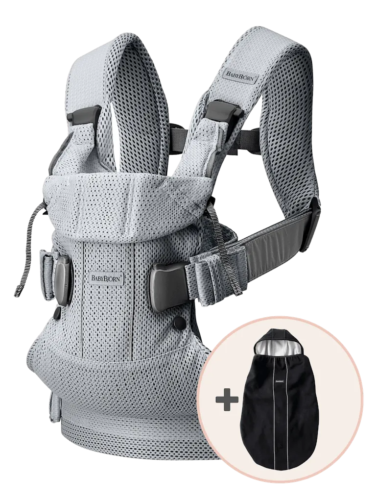 BabyBjörn Baby Carrier One / One Air and Carrier Cover Bundle