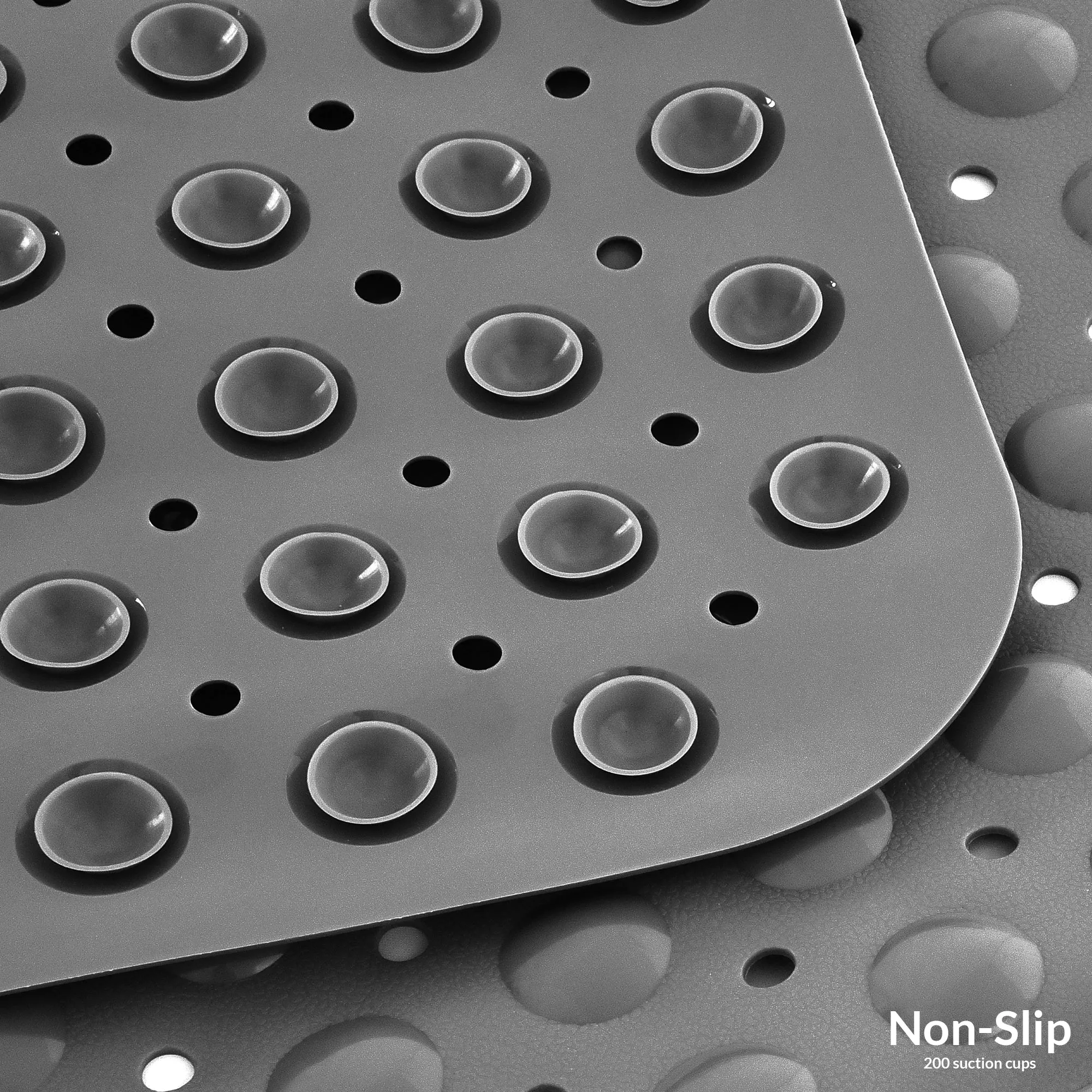 Bath Tub Mat Non-Slip 40 x 16 Inch - Bathtub Shower Safety Mat