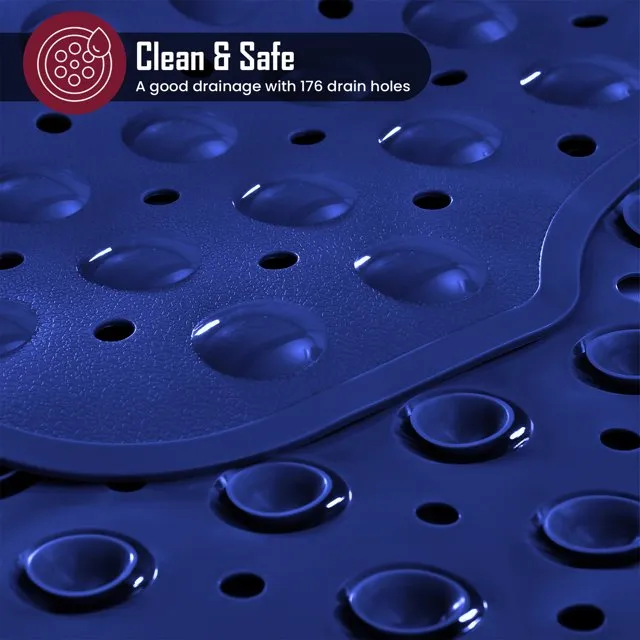 Bath Tub Mat Non-Slip 40 x 16 Inch - Bathtub Shower Safety Mat