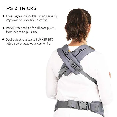 Beco Gemini Baby Carrier - Cool Mesh Navy, Sleek and Simple 5-in-1 All Position Backpack Style Sling for Holding Babies, Infants and Child from 7-35 lbs Certified Ergonomic