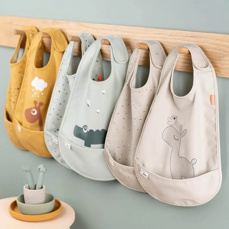 Bib with Velcro - 2 Pack