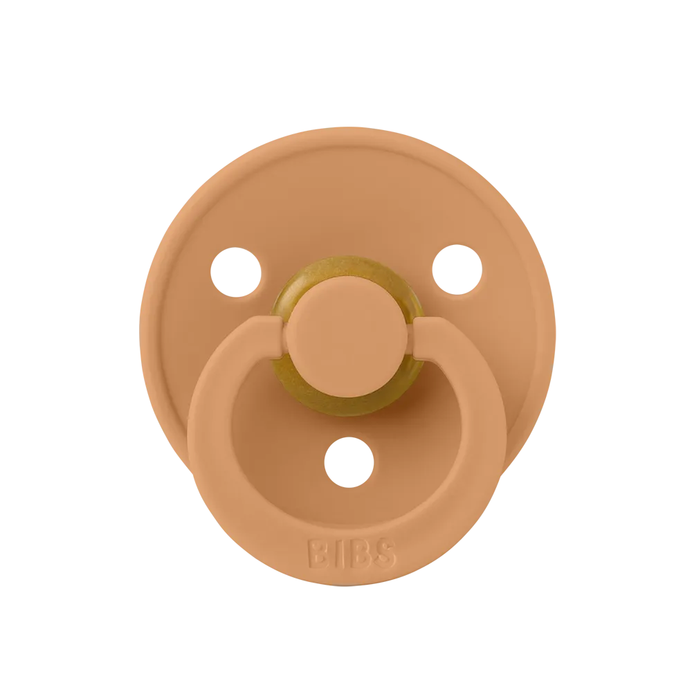 BIBS Colour Natural Rubber Latex Pacifiers (Size 1 & 2) | Personalised