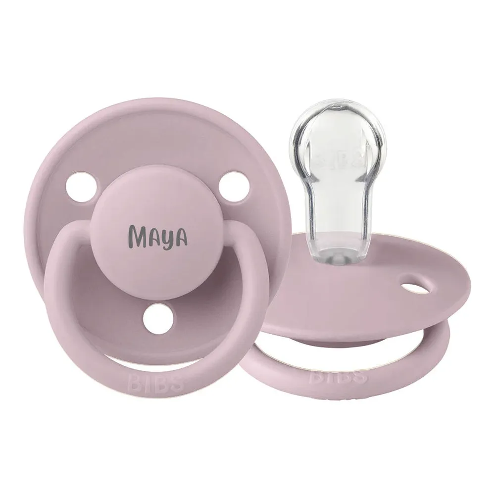 BIBS De Lux Silicone Pacifiers | One Size | Personalised
