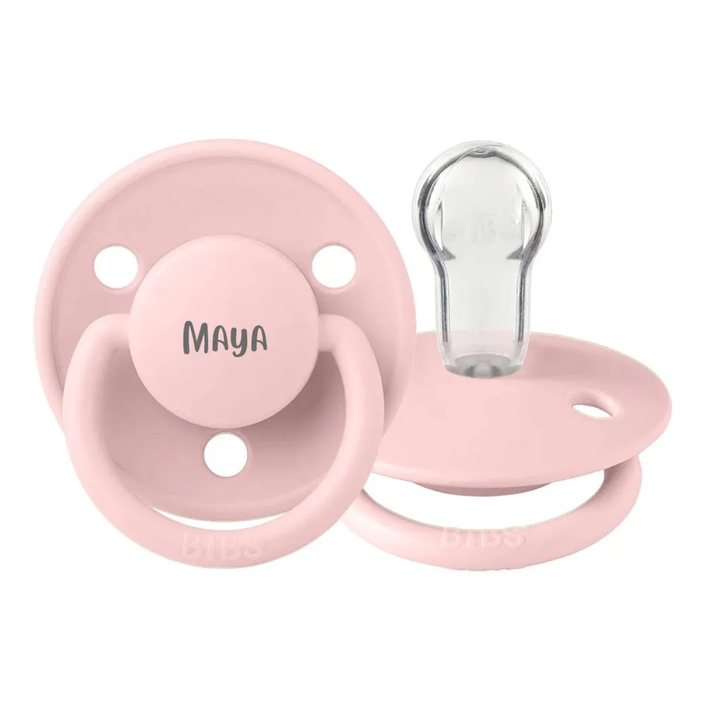 BIBS De Lux Silicone Pacifiers | One Size | Personalised