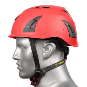 BIG BEN Ultralite Vented Height Safety Helmet, Red