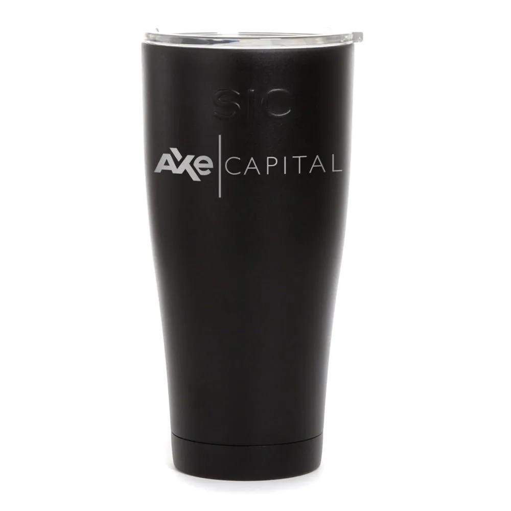 Billions Axe Capital Horizontal Logo Laser Engraved SIC Tumbler