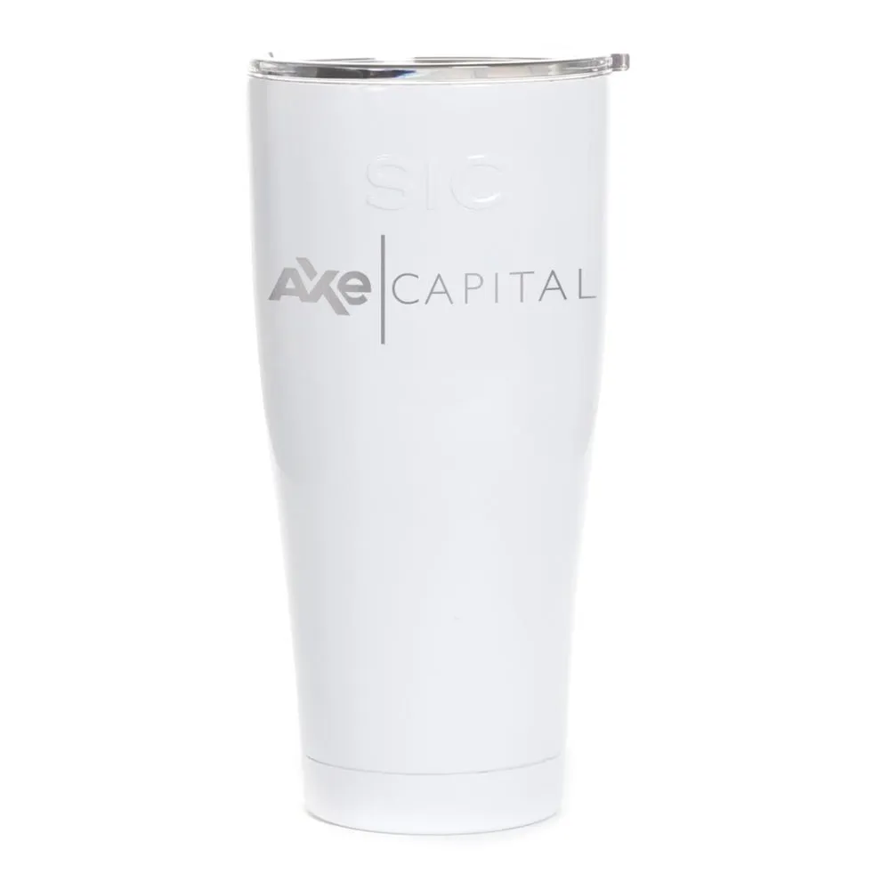 Billions Axe Capital Horizontal Logo Laser Engraved SIC Tumbler