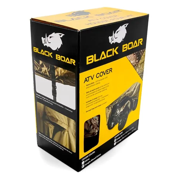 Black Boar Large ATV Cover