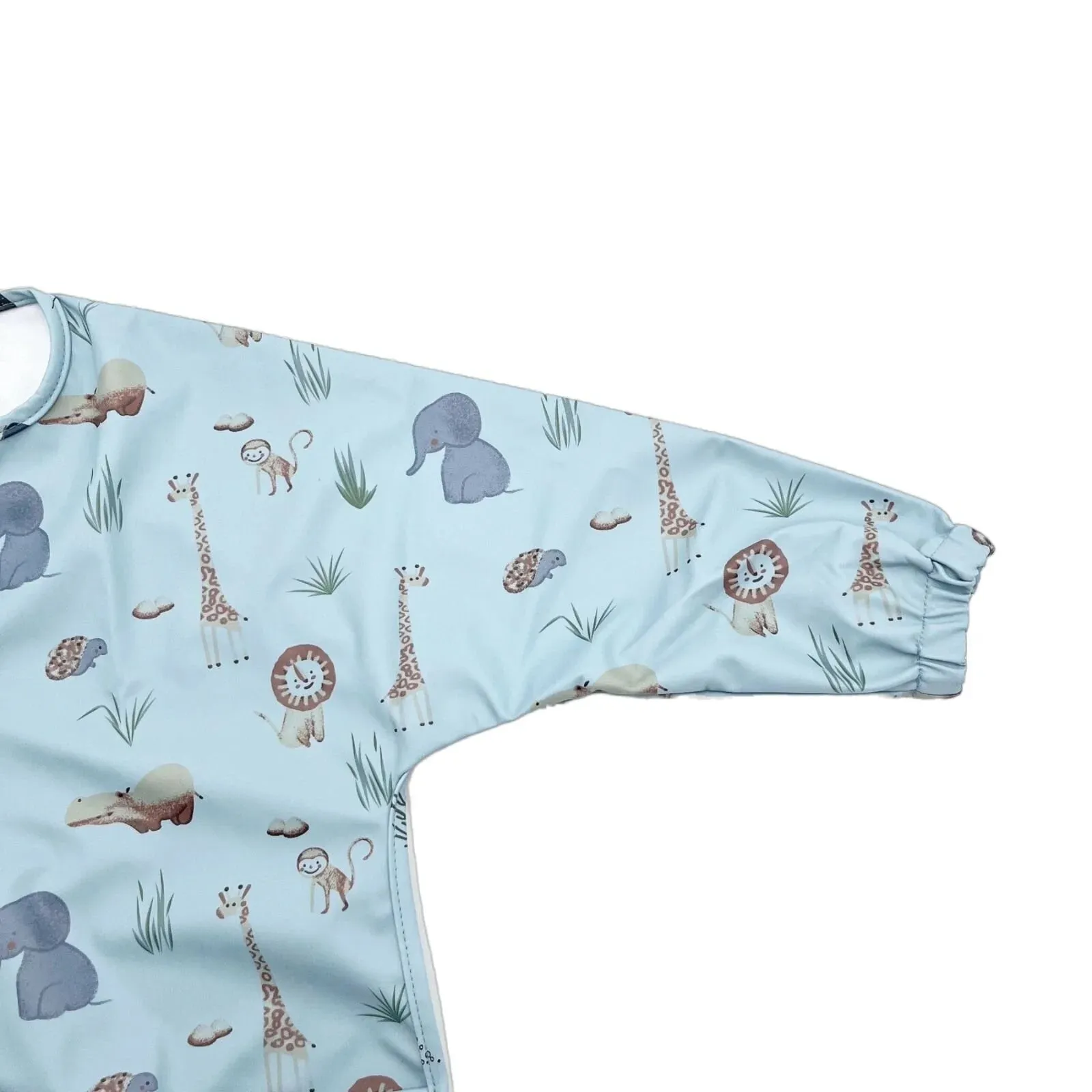 BLW Essentials Waterproof Long Sleeved Coverall Bib - Blue