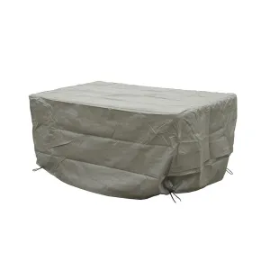 Bramblecrest Tetbury 122 x 72cm Rectangle Casual Dining Table (Khaki 2020) Cover