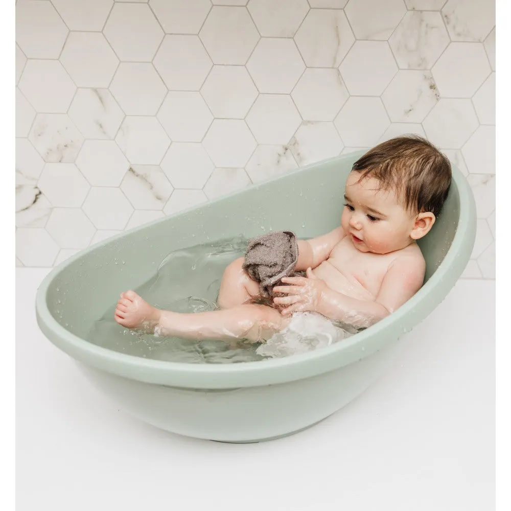 Bubble Cuddle Bath with Bath Seat - Sage