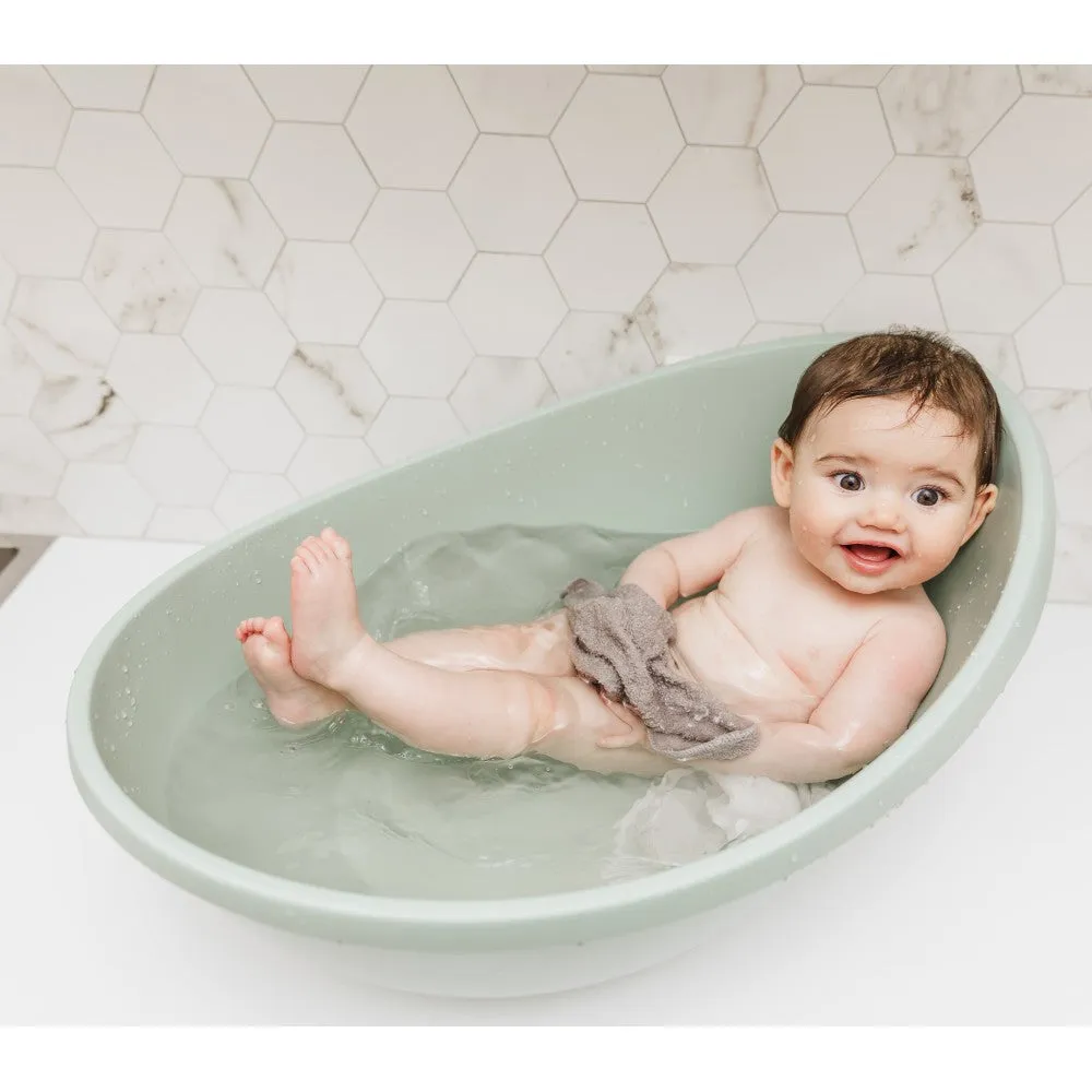 Bubble Cuddle Bath with Bath Seat - Sage