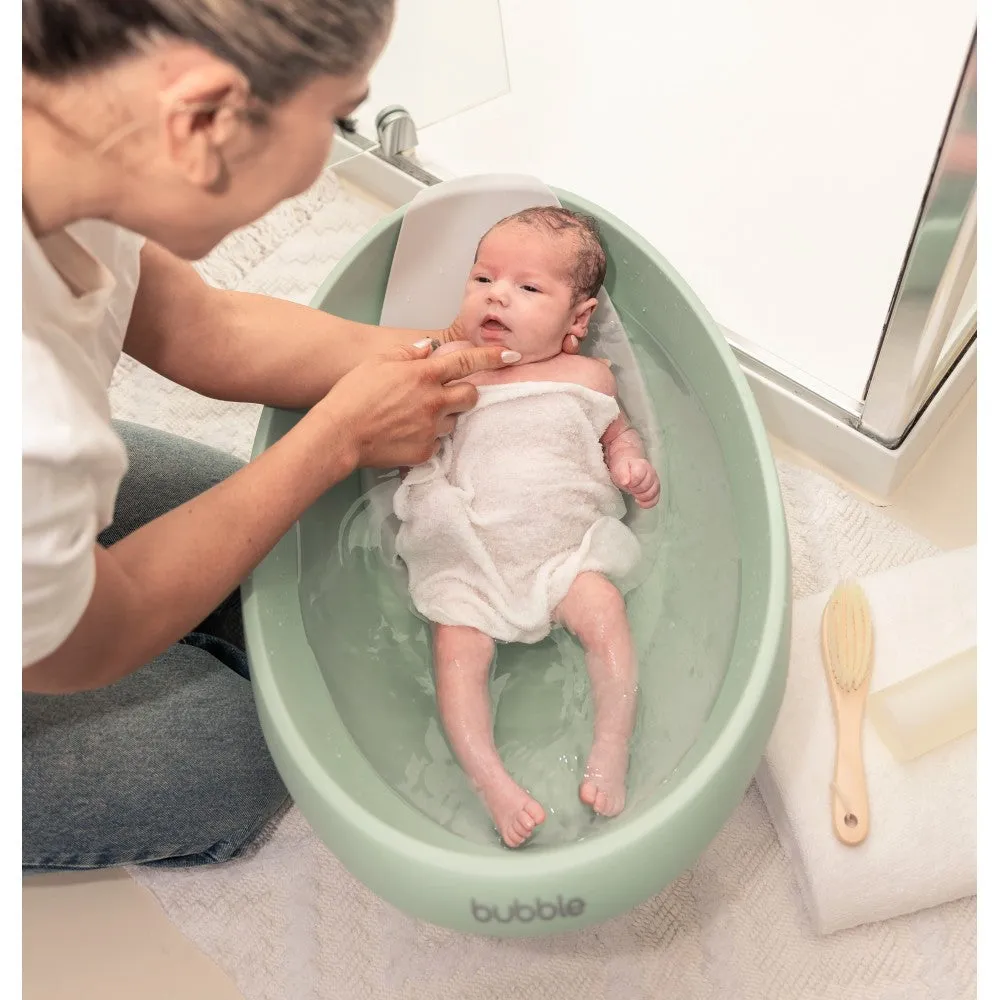 Bubble Cuddle Bath with Bath Seat - Sage
