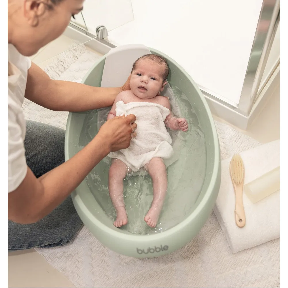 Bubble Cuddle Bath with Bath Seat - Sage