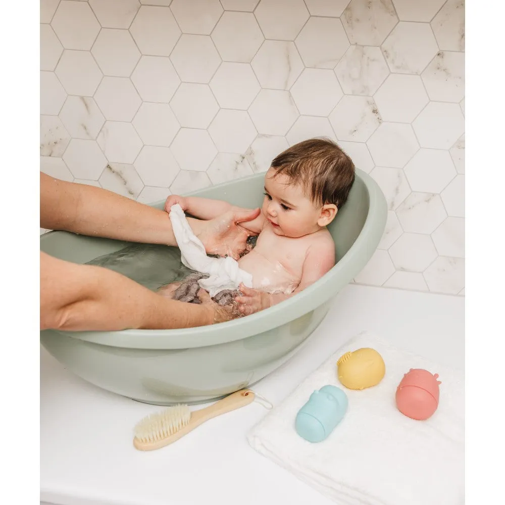 Bubble Cuddle Bath with Bath Seat - Sage