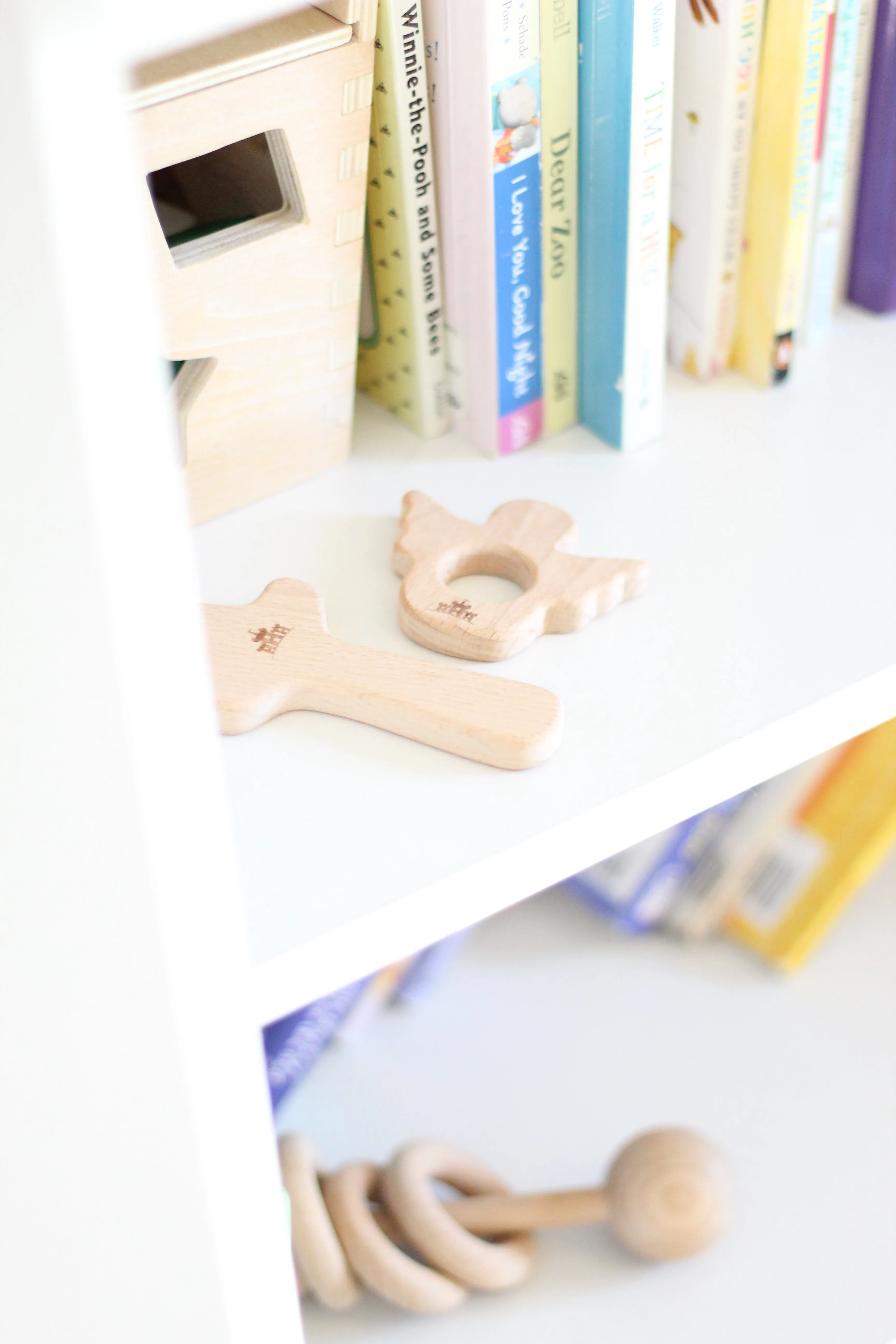 Christian Wooden Baby Teethers Set of 3