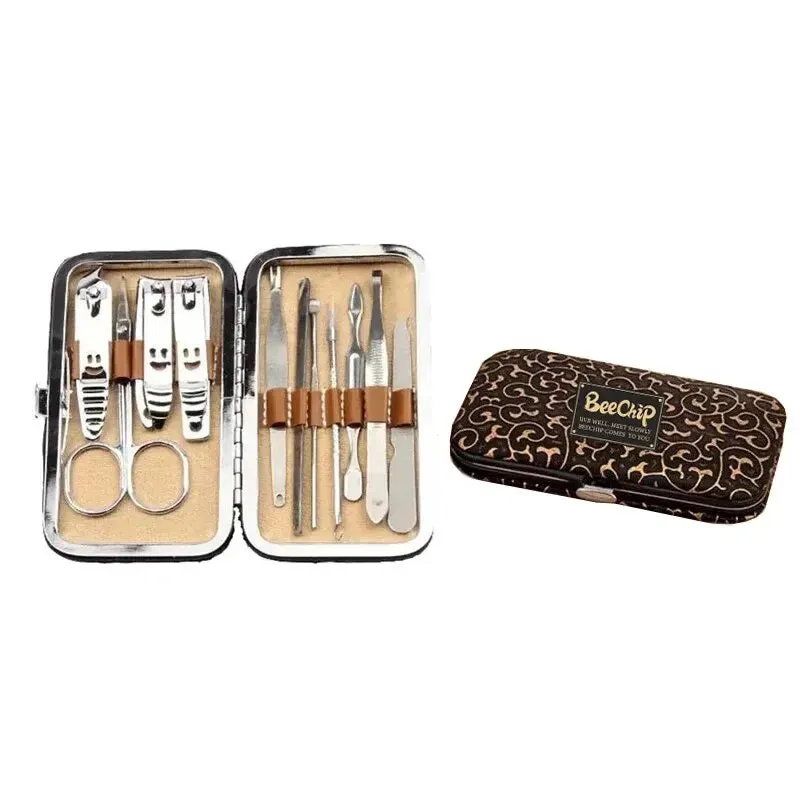 Creative Smiley Nail Tools Fitting 11PCS Nail Shape Easy Trimming Nail Clippers Nail Scissors Set