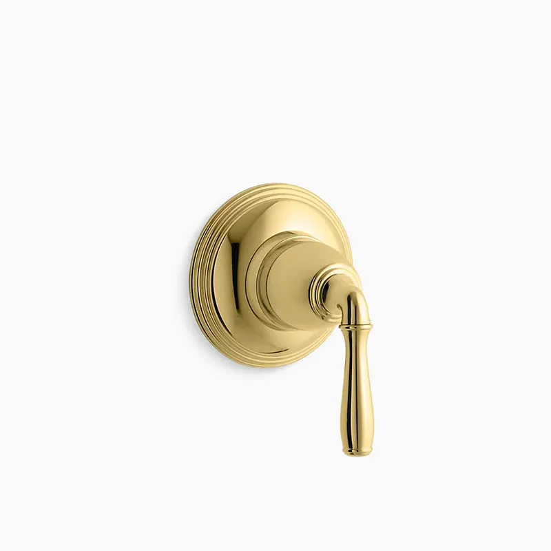 Devonshire Single-Handle Volume Control Trim in Vibrant Polished Brass