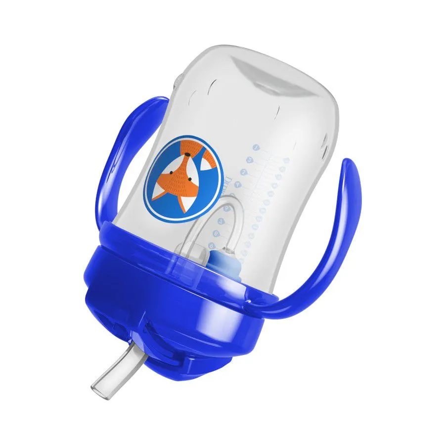Dr. Brown’s® Baby’s First Straw Cup, 250ml (6m ) - Blue