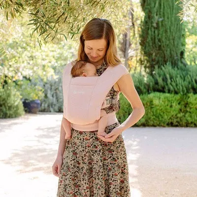 Ergobaby Embrace Cozy Knit Newborn Carrier for Babies - Blush Pink