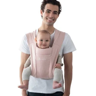Ergobaby Embrace Cozy Knit Newborn Carrier for Babies - Blush Pink