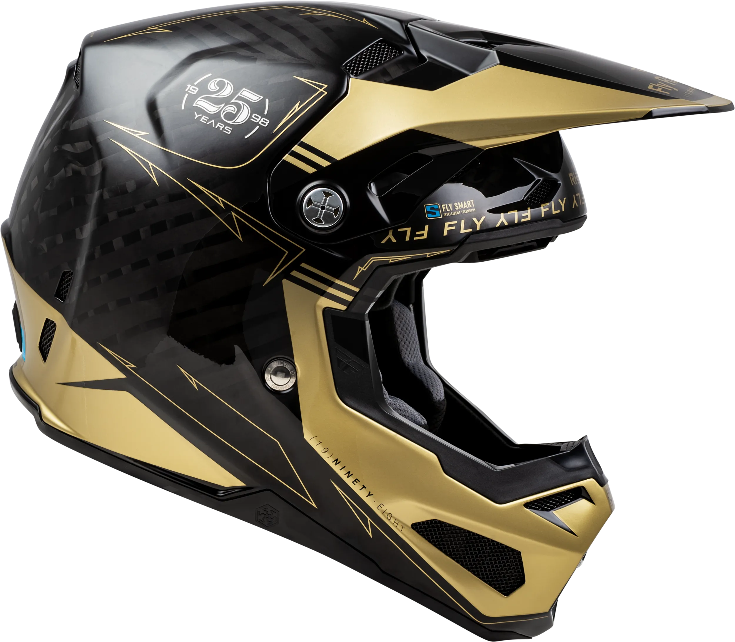 Fly Racing Forumula S Carbon MX ATV Off-Road Motocross Helmet