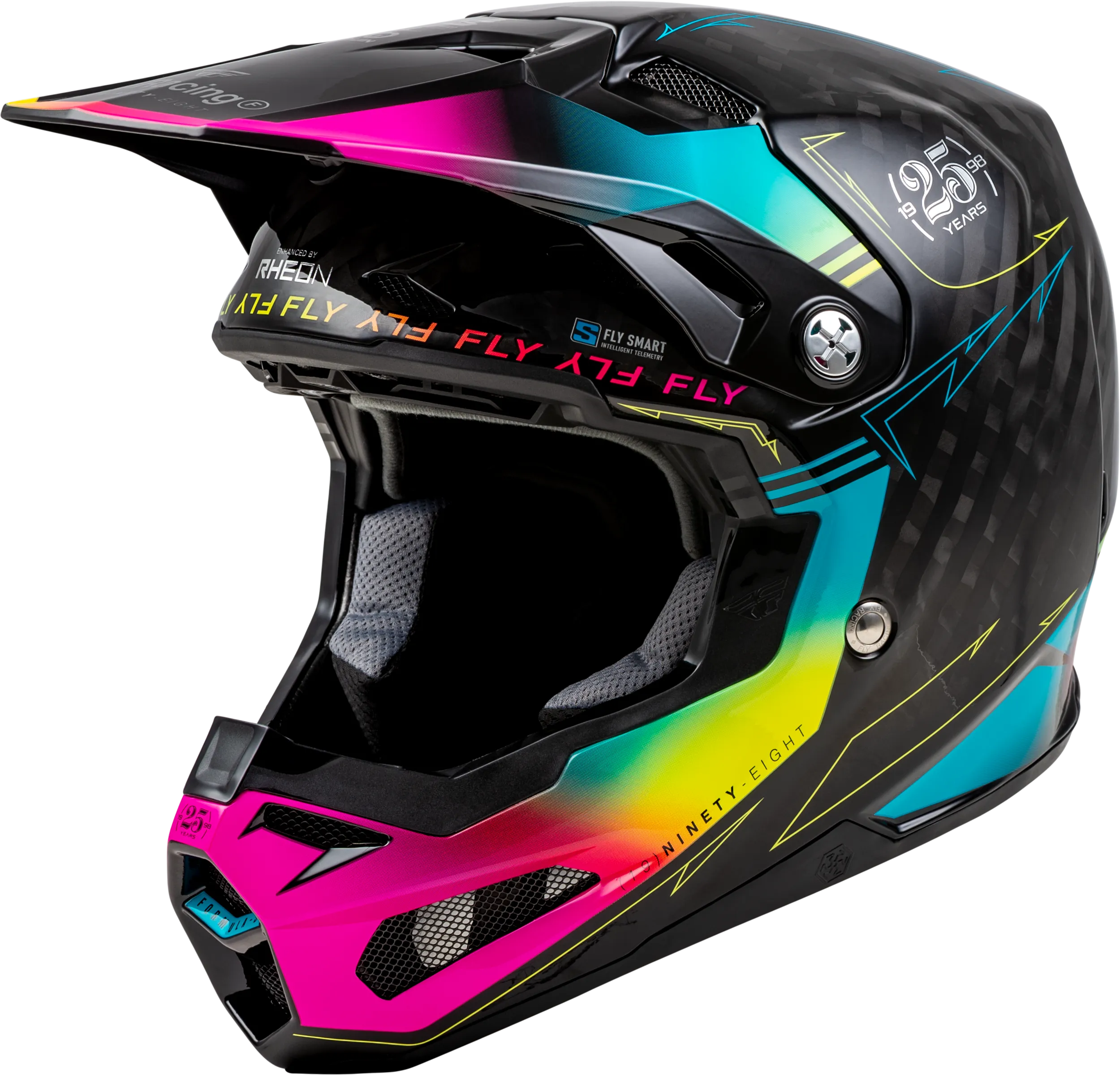 Fly Racing Forumula S Carbon MX ATV Off-Road Motocross Helmet