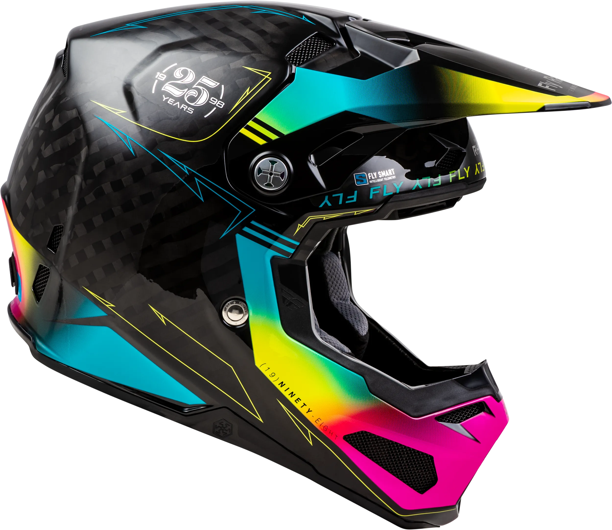 Fly Racing Forumula S Carbon MX ATV Off-Road Motocross Helmet