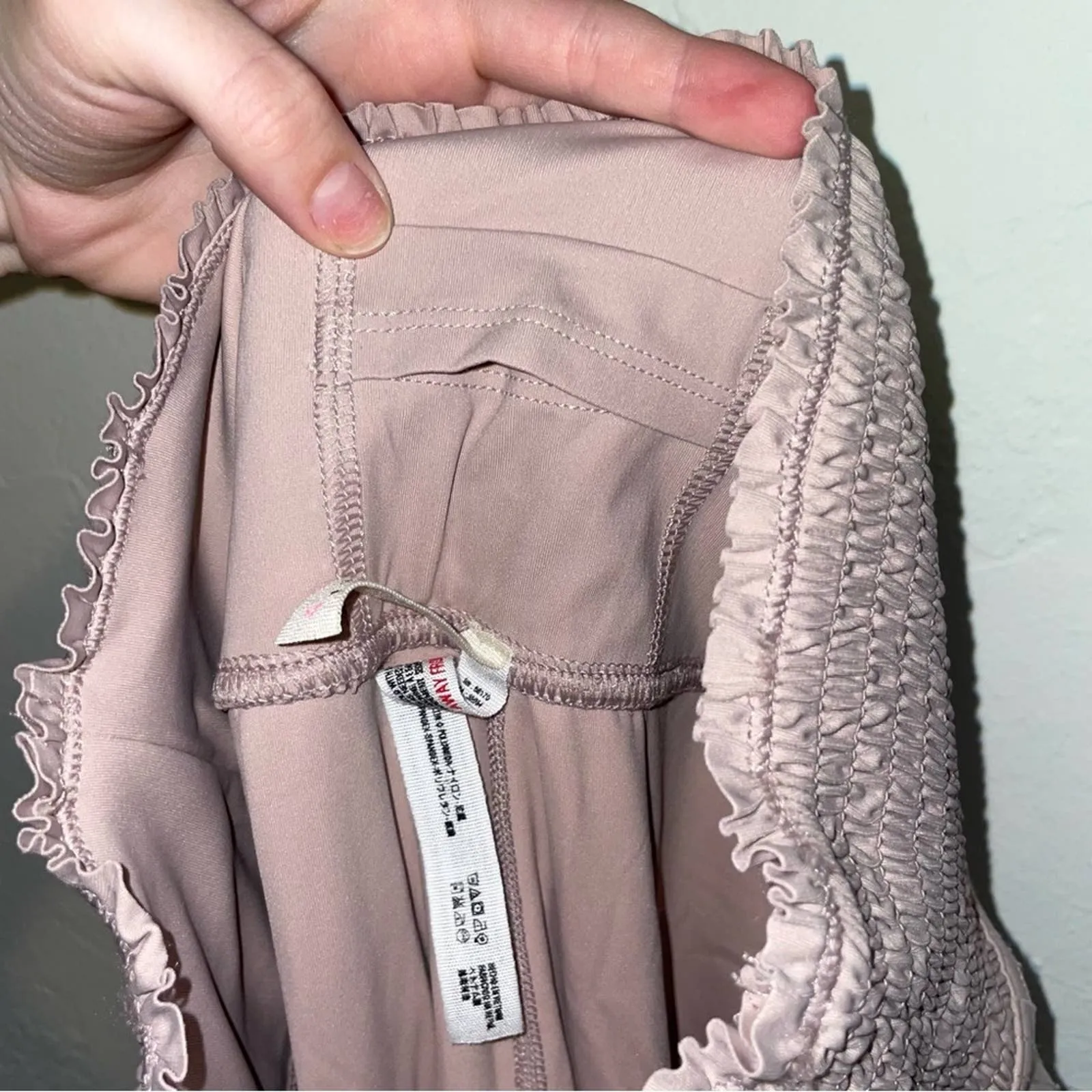 Free People Movement Smock It To Me High Rise Ruched Leggings (Small)