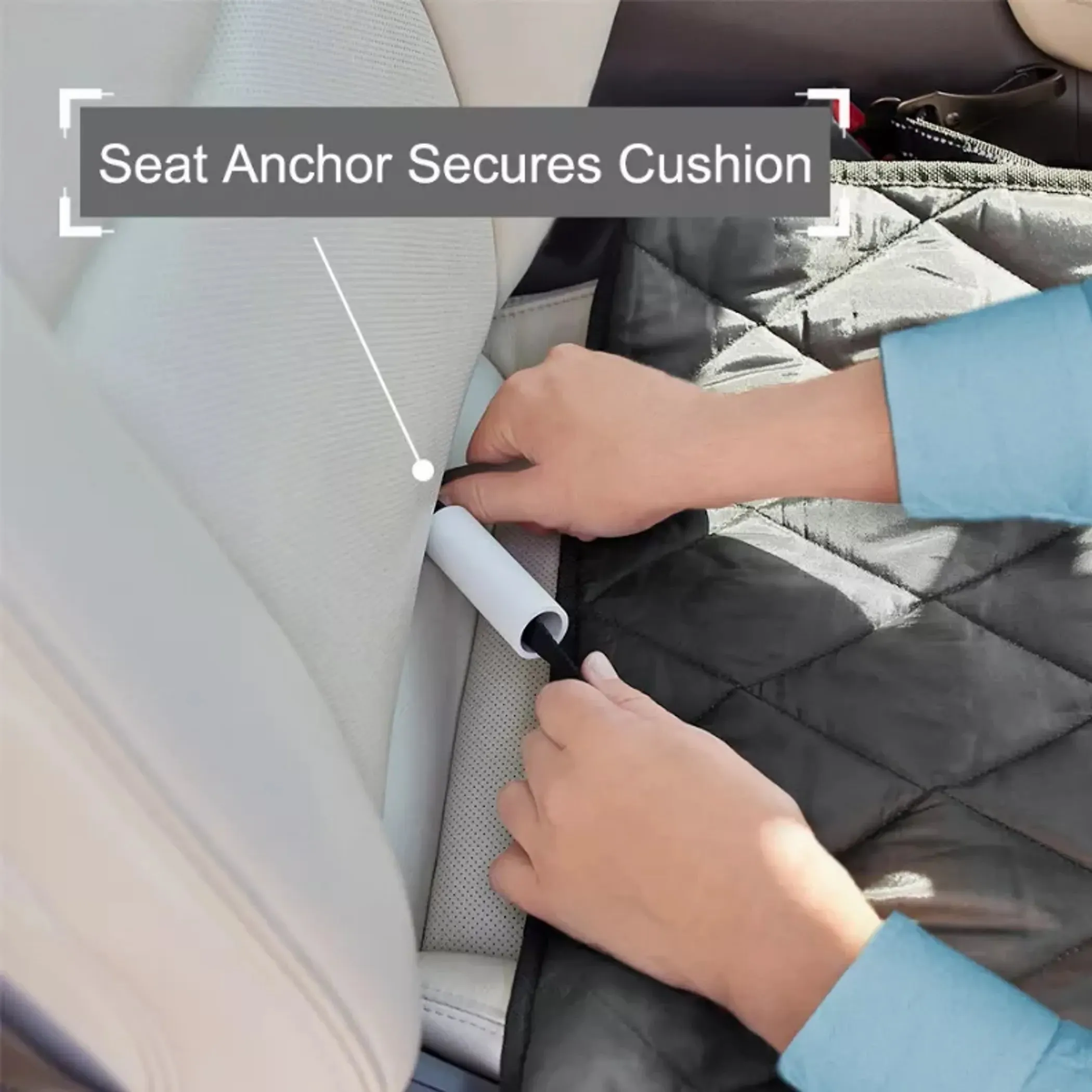 GOOPAWS Dog Front Car Seat Cover