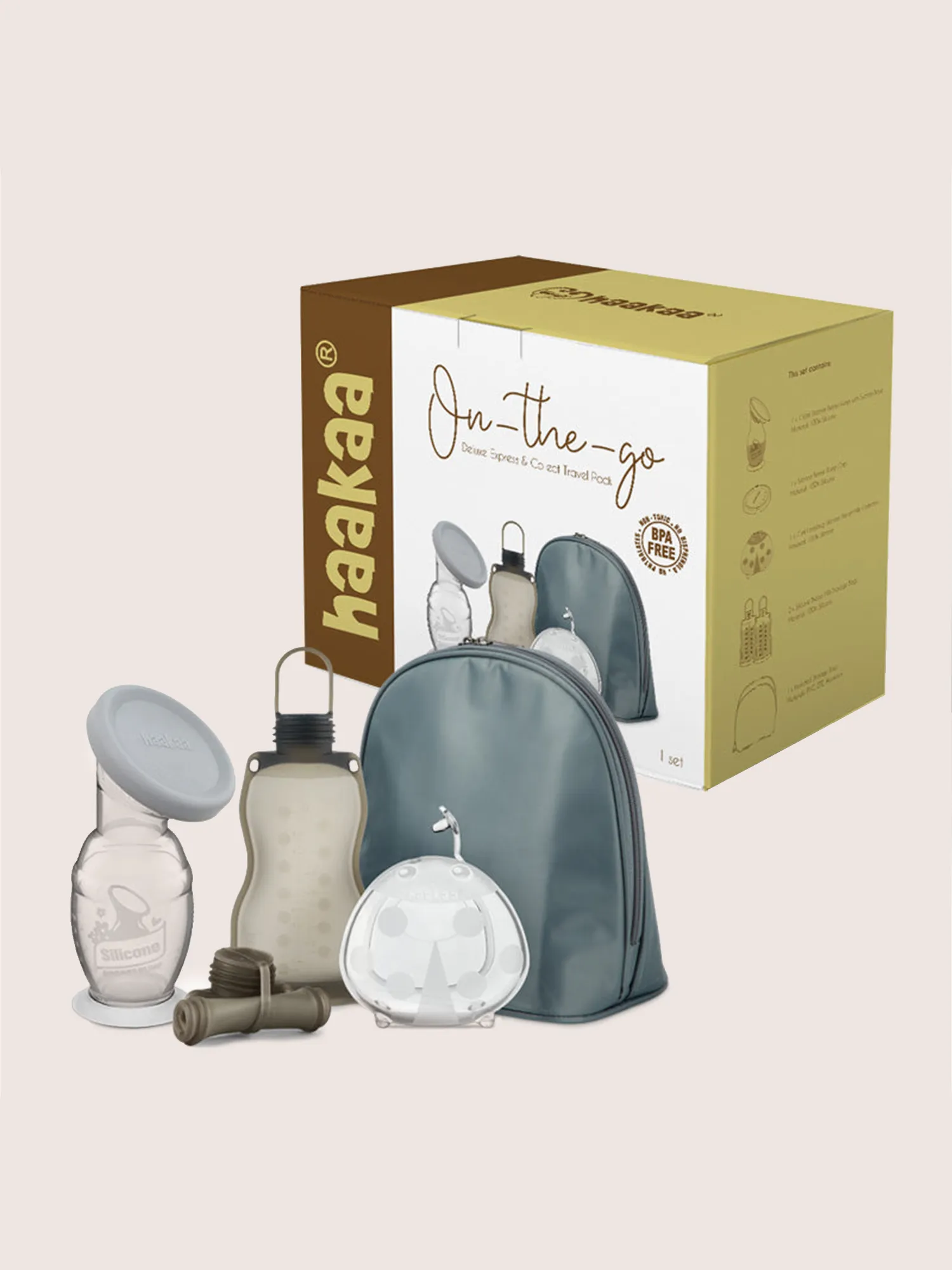 Haakaa - Deluxe Express & Collect Travel Pack