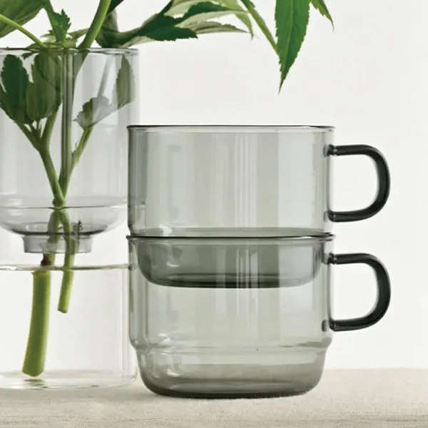 Hario Colours Glass Stacking Mug