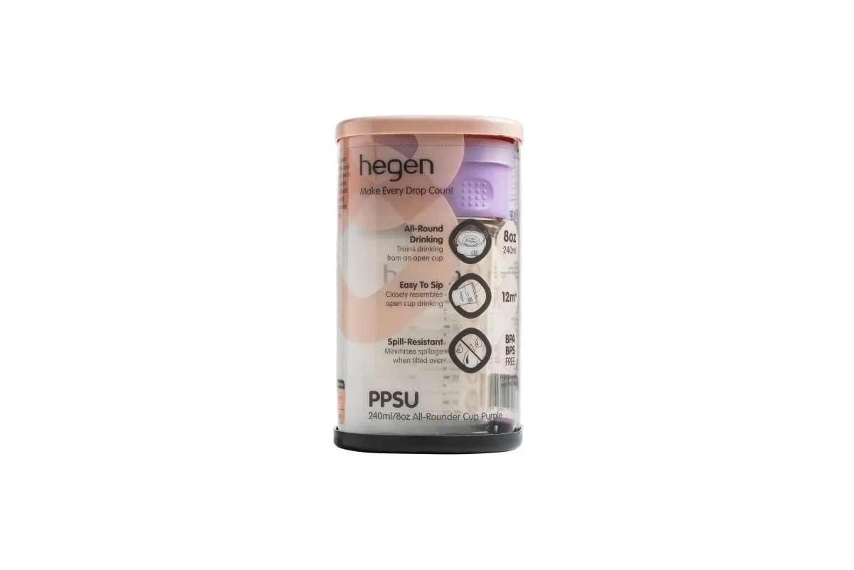 Hegen PCTO™ 240ml/8oz All-Rounder Cup PPSU -4Colors (New)