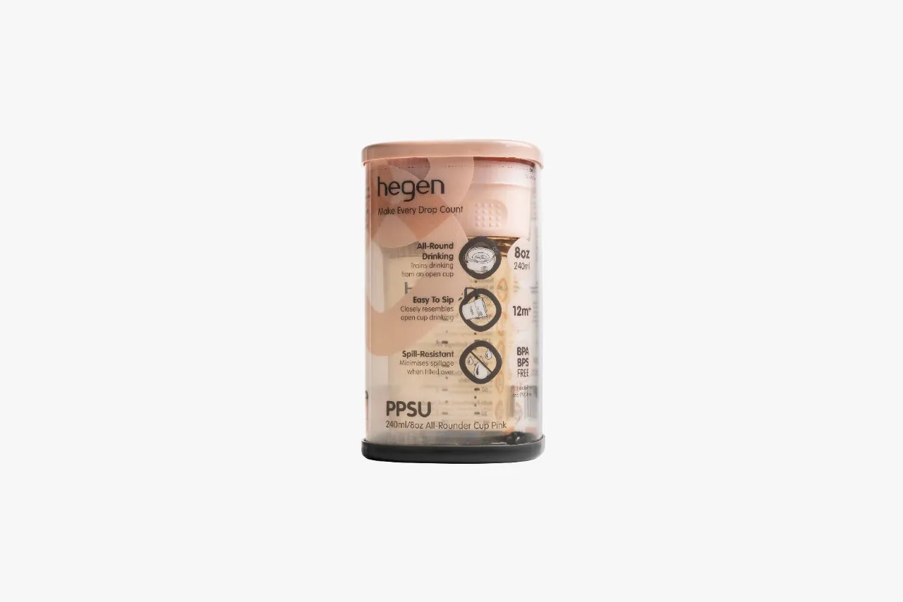 Hegen PCTO™ 240ml/8oz All-Rounder Cup PPSU -4Colors (New)