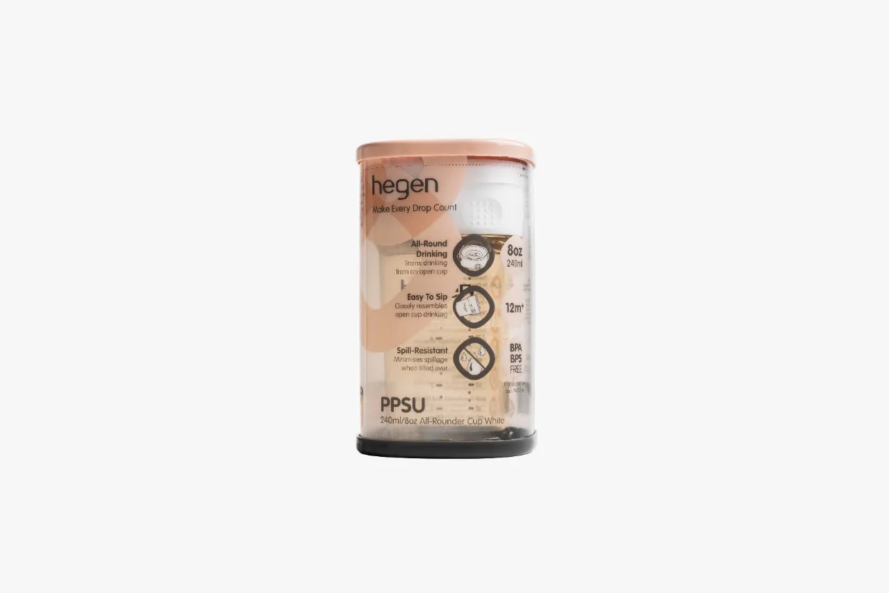 Hegen PCTO™ 240ml/8oz All-Rounder Cup PPSU -4Colors (New)