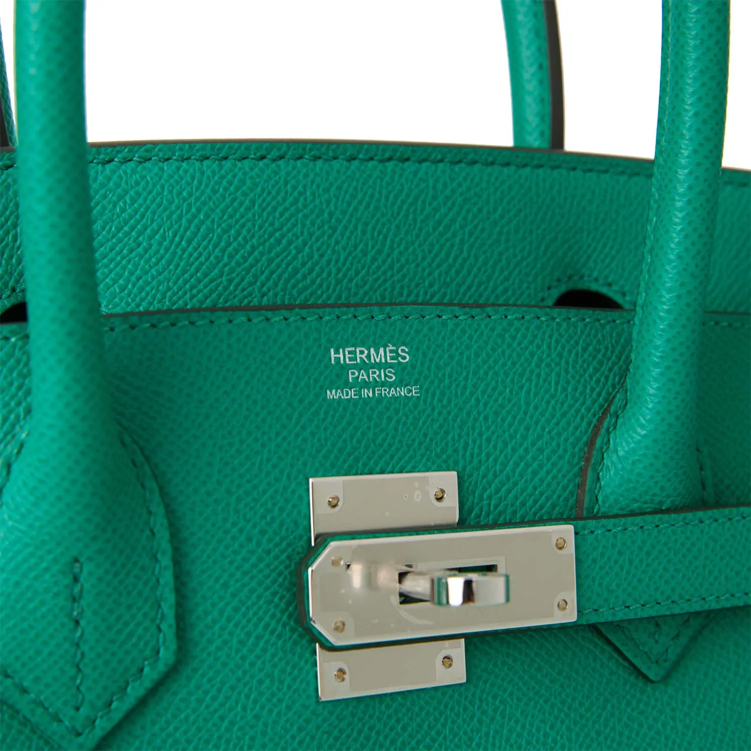 Hermes Birkin 30 Vert Jade Epsom Palladium Hardware