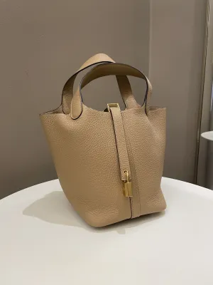 Hermes Picotin Lock 18 Chai Clemence
