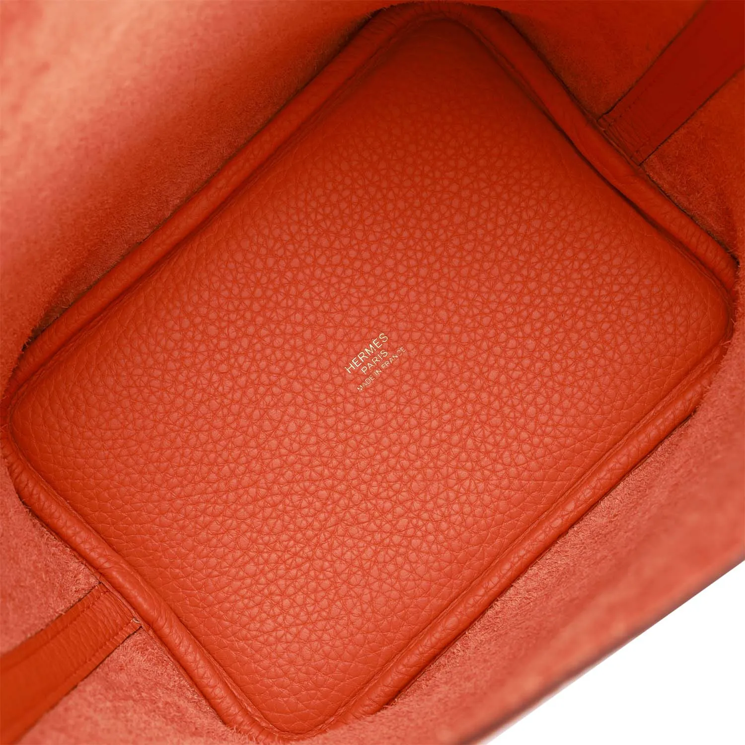 Hermes Picotin Lock 18 Orange H Clemence Gold Hardware