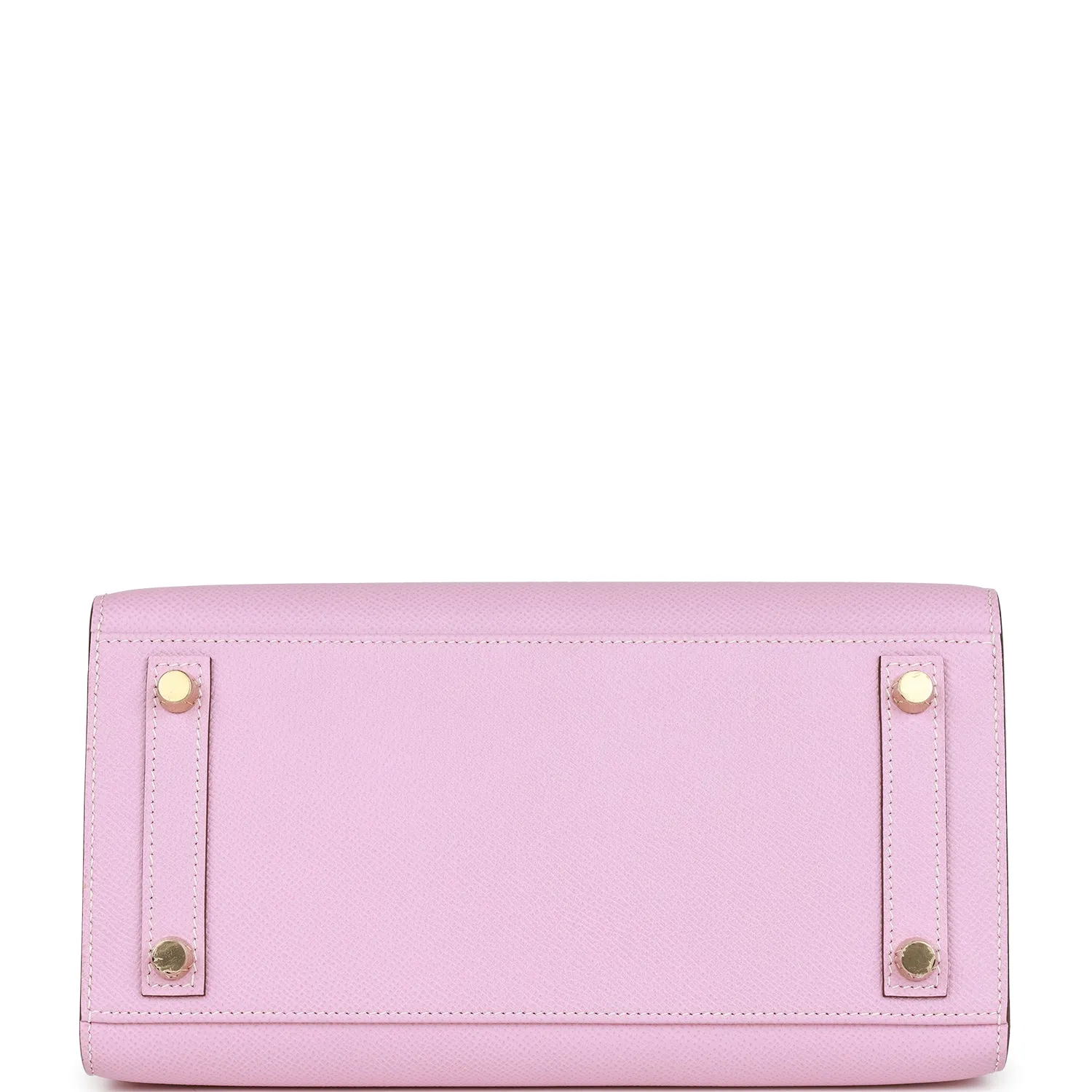Hermes Special Order (HSS) Birkin Sellier 25 Mauve Sylvestre and Bleu Brume Epsom Brushed Gold Hardware