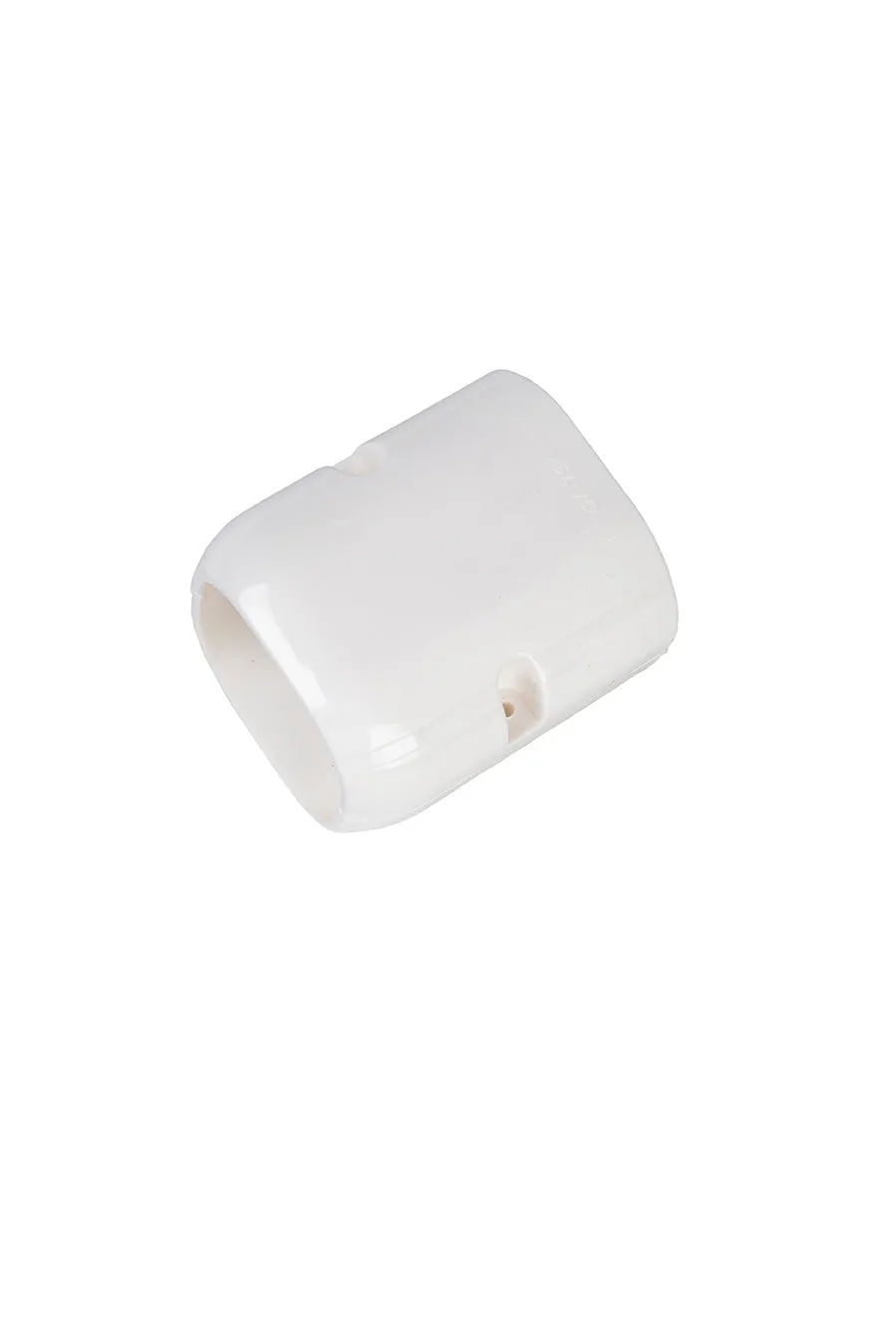 HVAC Premium ABS Plastic Decorative Line Set Cover Variant Socket for Ductless Mini Split Air Conditioners - Pipe Cover - 4" - Beige